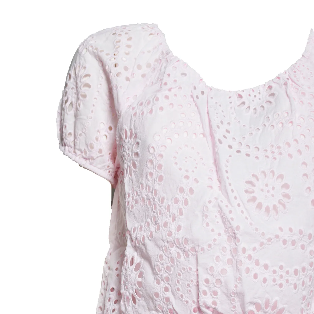 MC2 Saint Barth Giada top bimba rosa sangallo