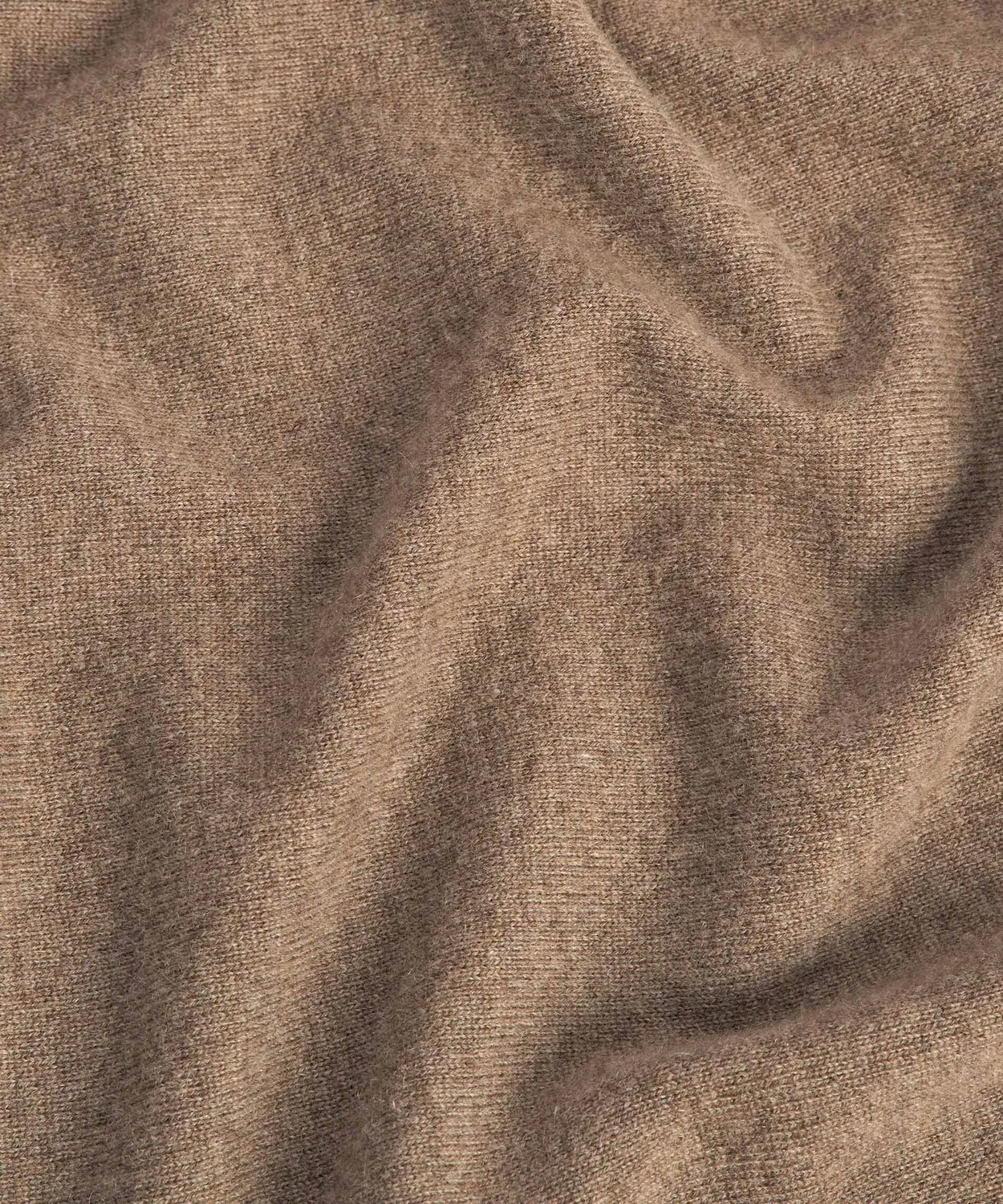 Rodier pullover scollo V cashmere tortora chine uomo