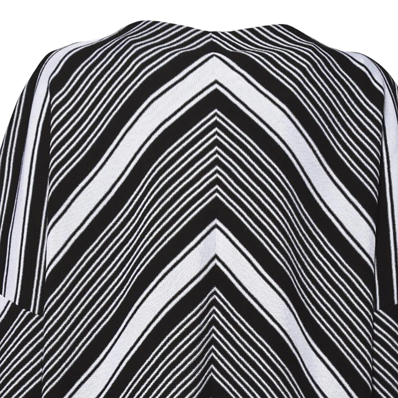 Missoni DS24WG3ZBR00Z6 abito corto bianco nero 42 chevron