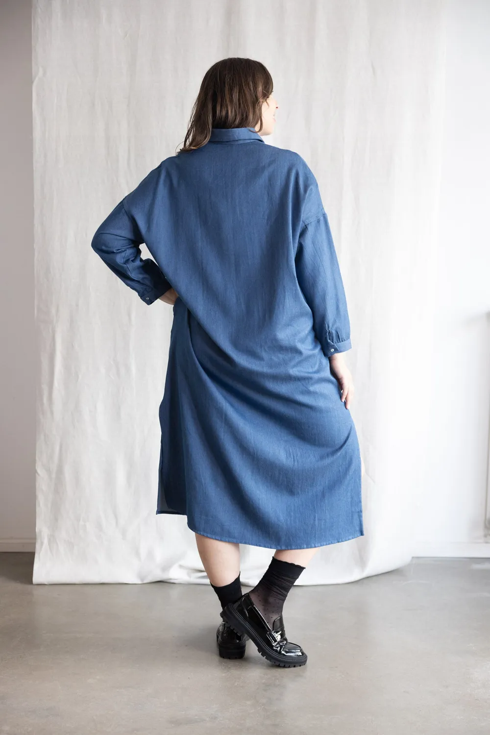 Jyoti Ananya Denim abito camicia denim