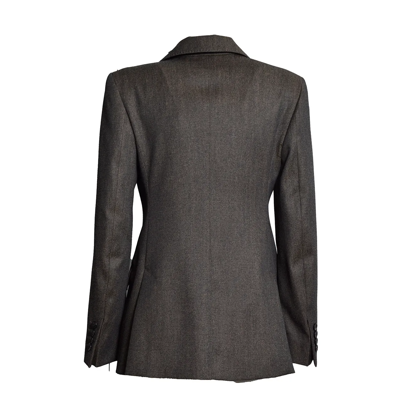 Max Mara 2621046022600 giacca marrone lana vergine
