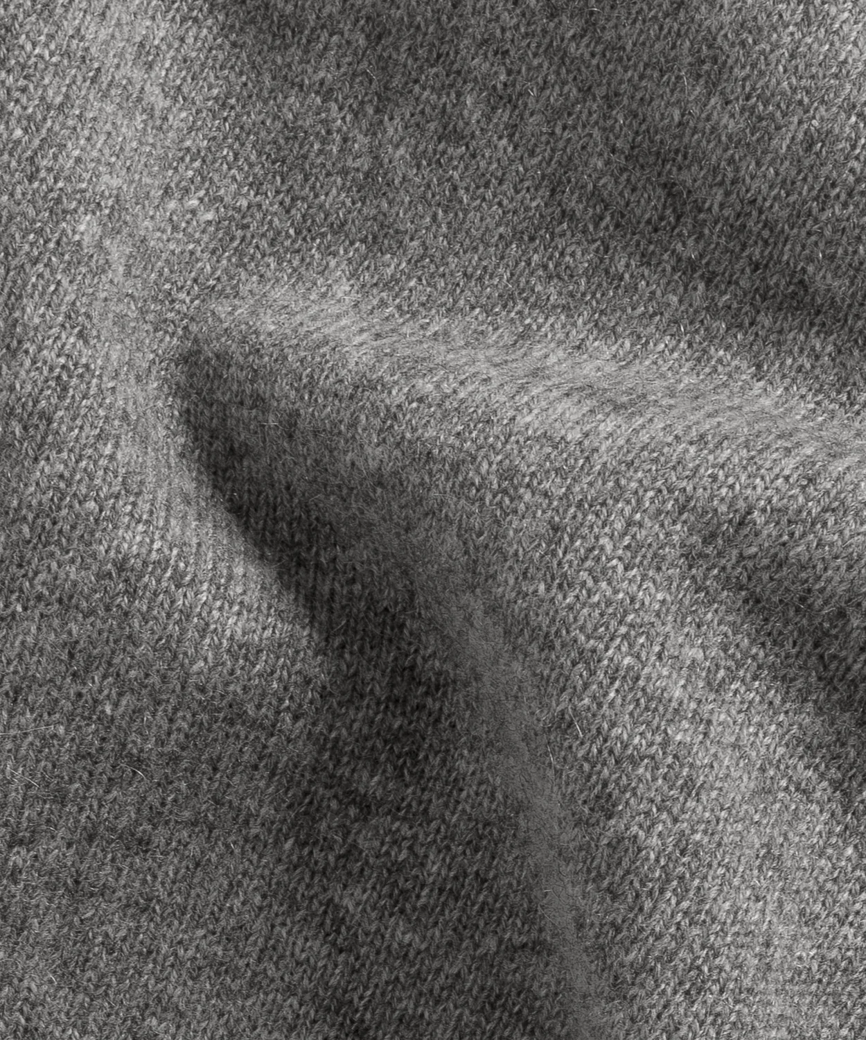 Rodier maglione oversize scollo a V cashmere grigio perla