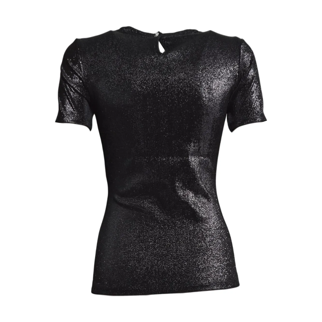 Rabanne 26PJTO224VI0261 blusa nera viscosa