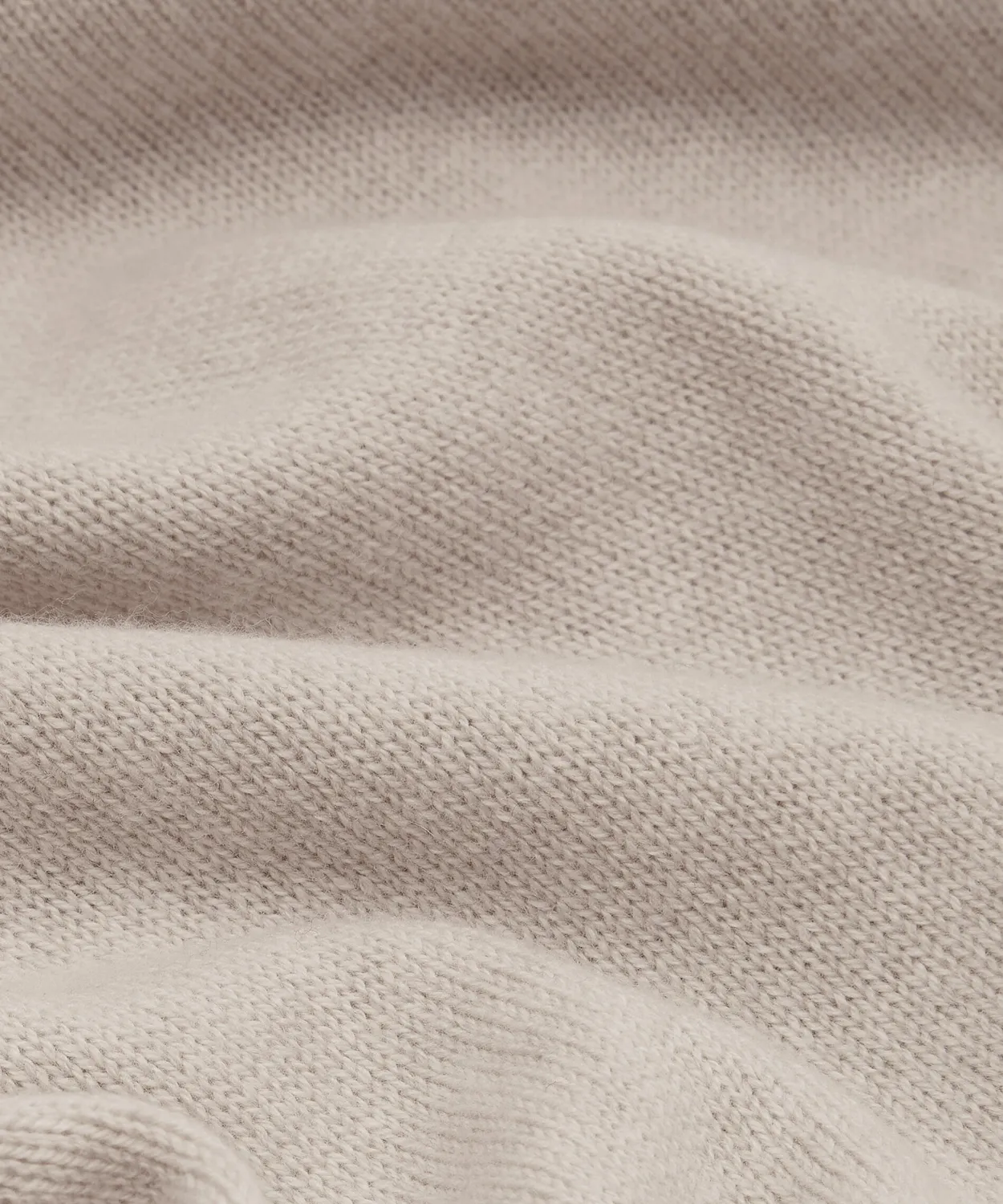 Rodier Abito lungo maglia lana merino bianco collo alto