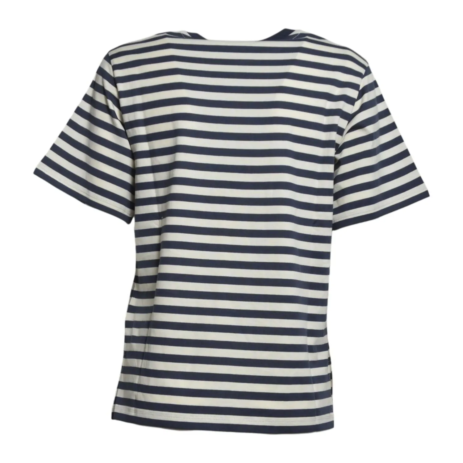 MaxMara Weekend Venaco t-shirt donna blu ecrù cotone