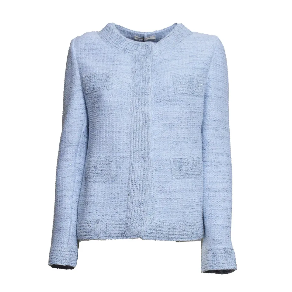 Charlott 708000 blazer azzurro M donna elegante