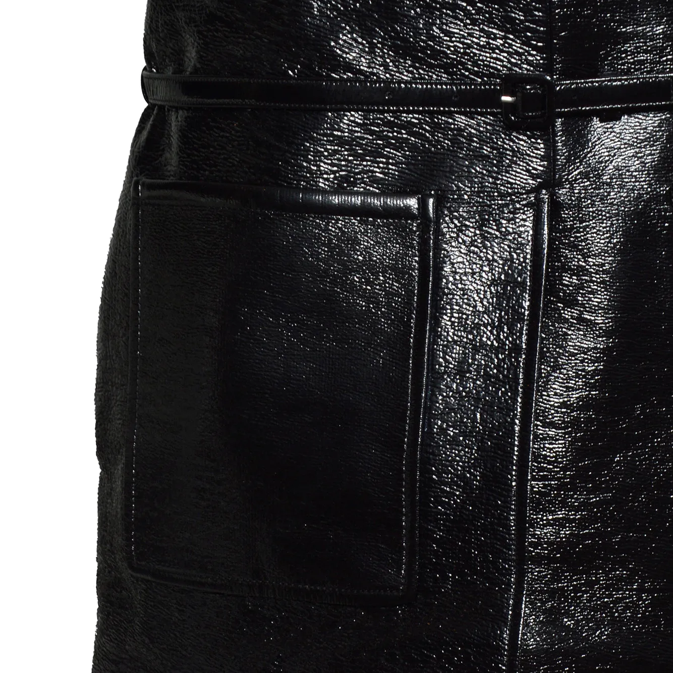 Courregès 226CJU368VY0014 gonna vinyl nera tasche