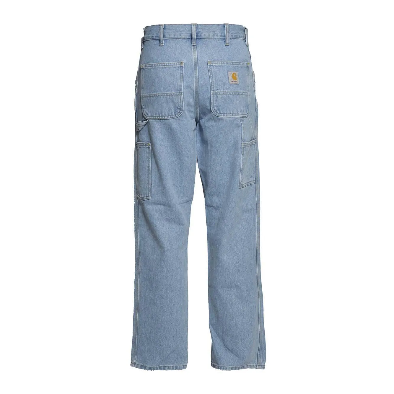 Carhartt WIP Single Knee I032024 jeans blu chiaro cotone