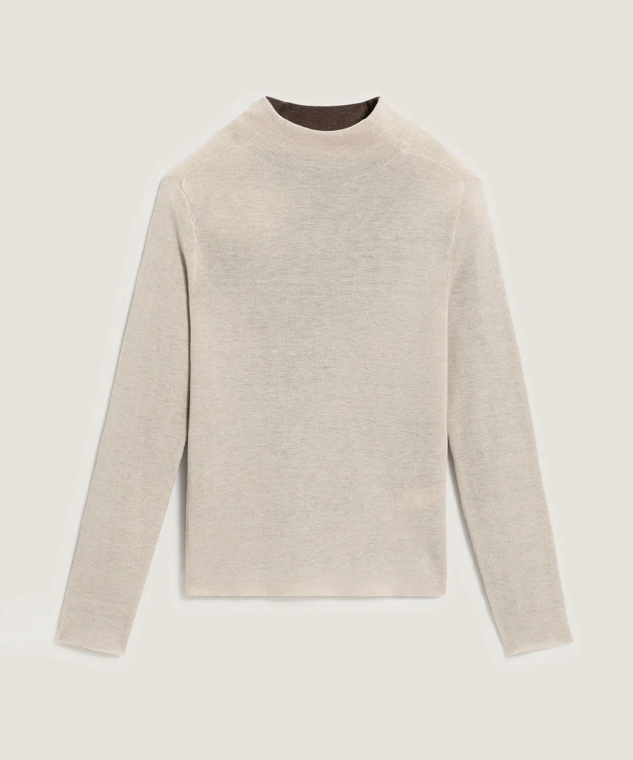 Rodier Calzino Bicolore maglione bianco ecru