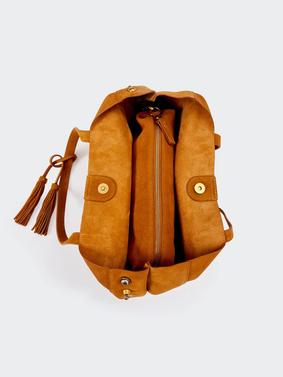 Vicolo Borsa Calida Tote Cuoio pelle borchie