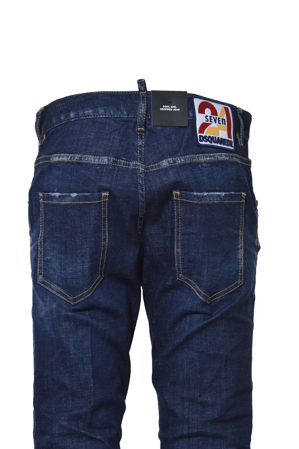 Dsquared2 S75LB0699S30342 jeans crop denim blu 34