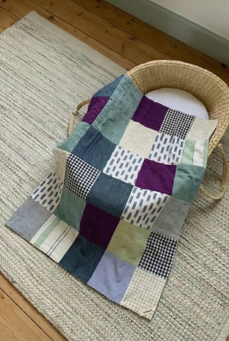 Jyoti Kambal coperta patchwork neonato colorata