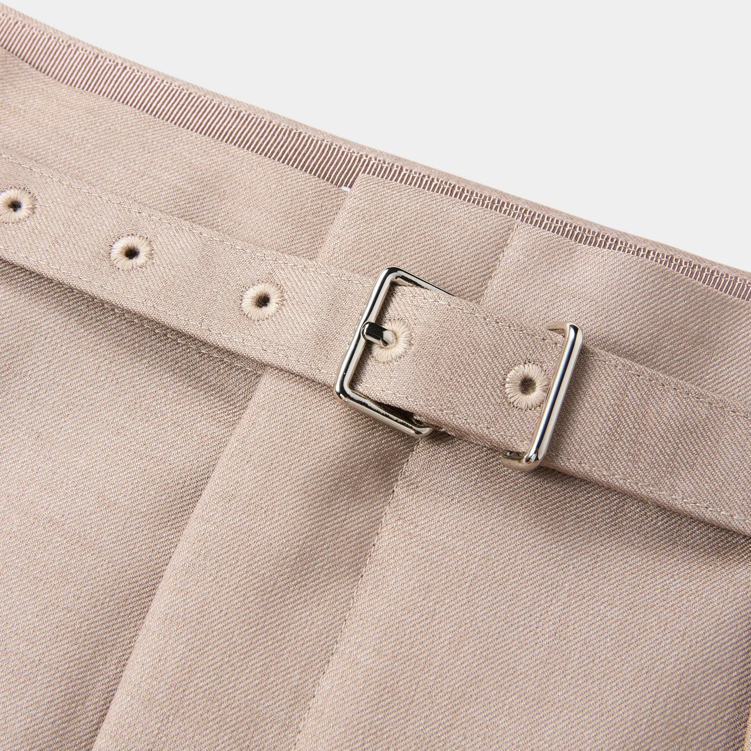 PORTS Chill Day pantaloni palazzo beige poliestere