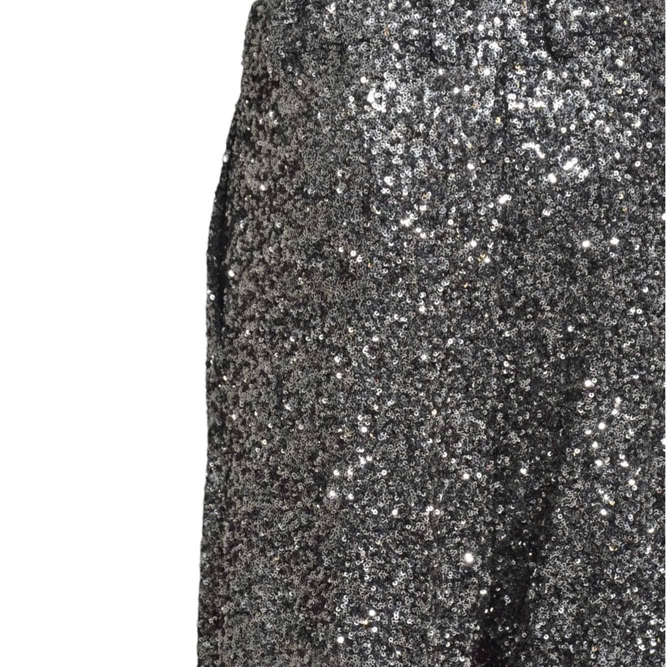 Nineminutes 25FWNPN0013 pantalone paillettes argento 40