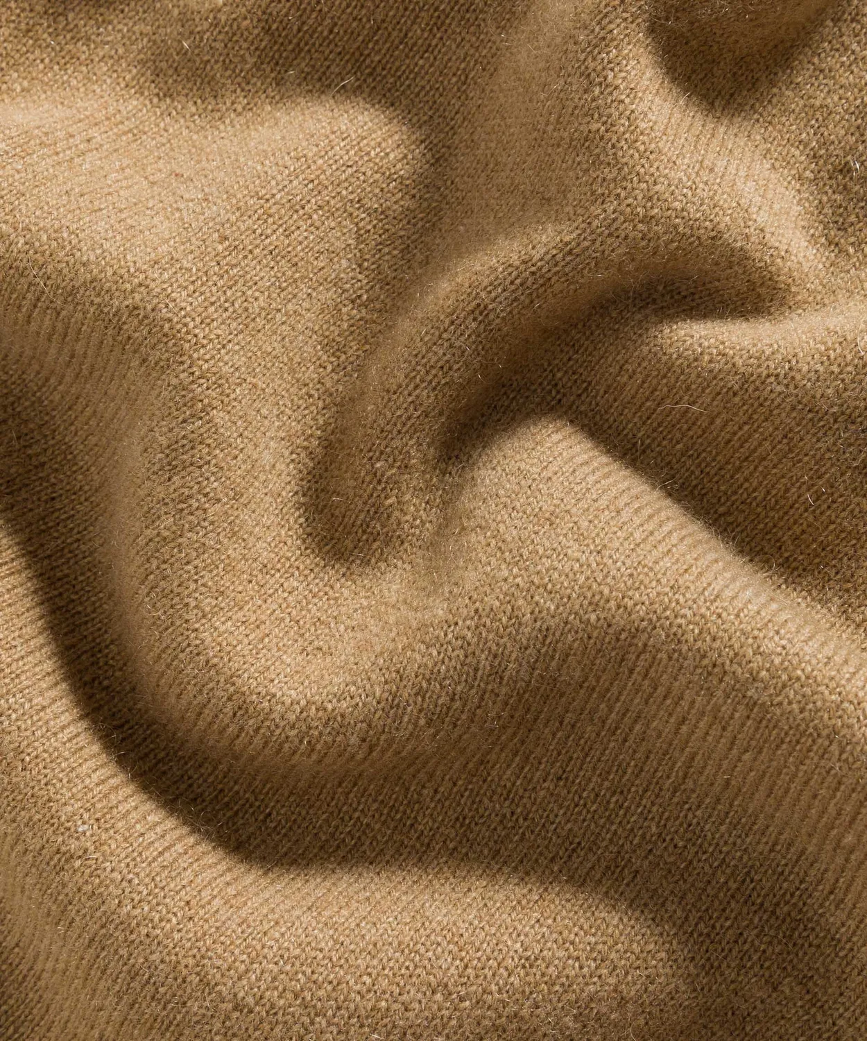 Rodier maglione cashmere V cammello donna