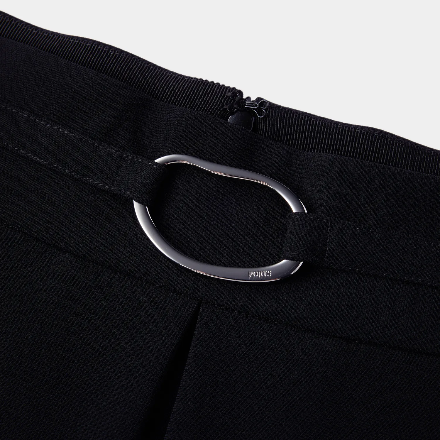 Ports SS25 LQ8S010NWB011 gonna nera con cintura