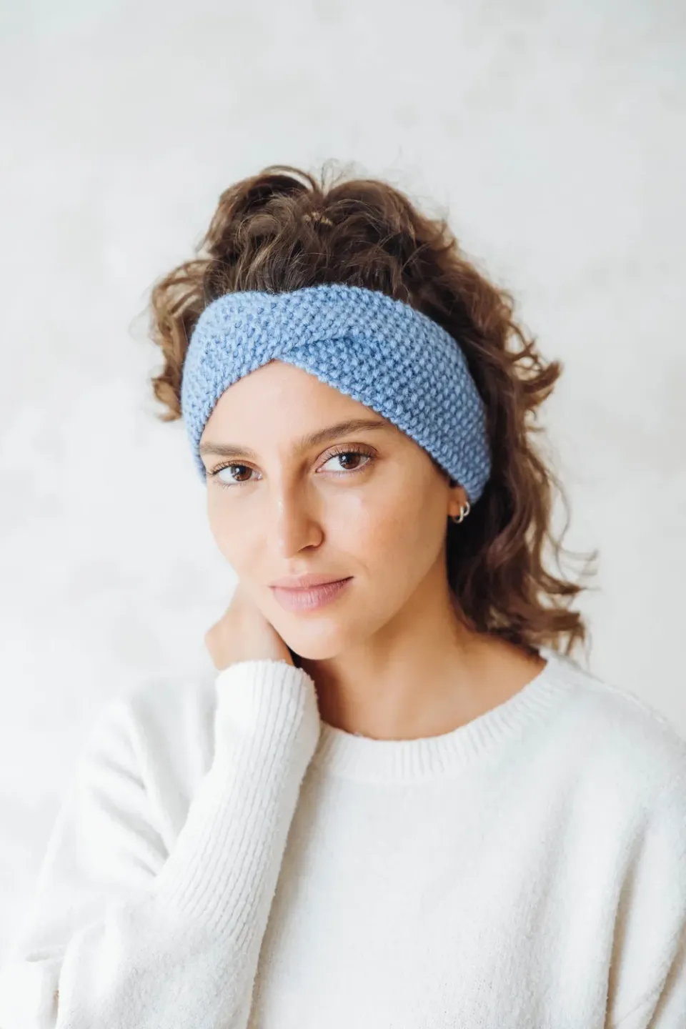 Jyoti - Fair Works Pichul fascia baby alpaca azzurra