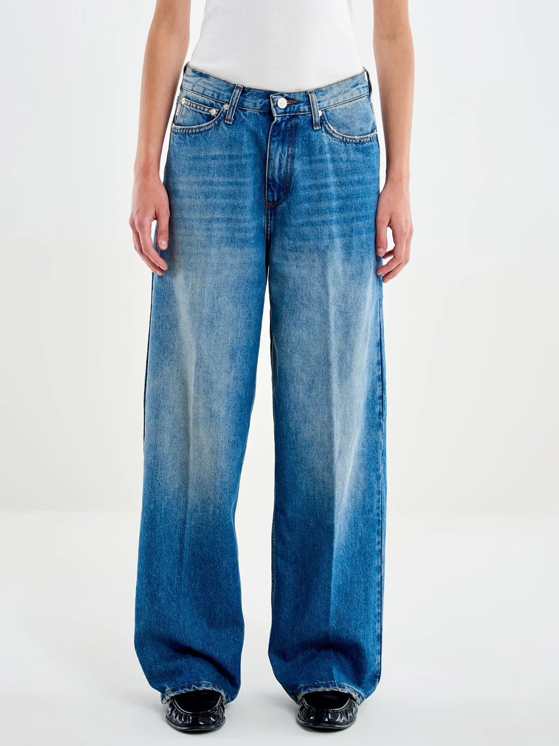 Vicolo Xenobia Wide Leg jeans blu schiarito