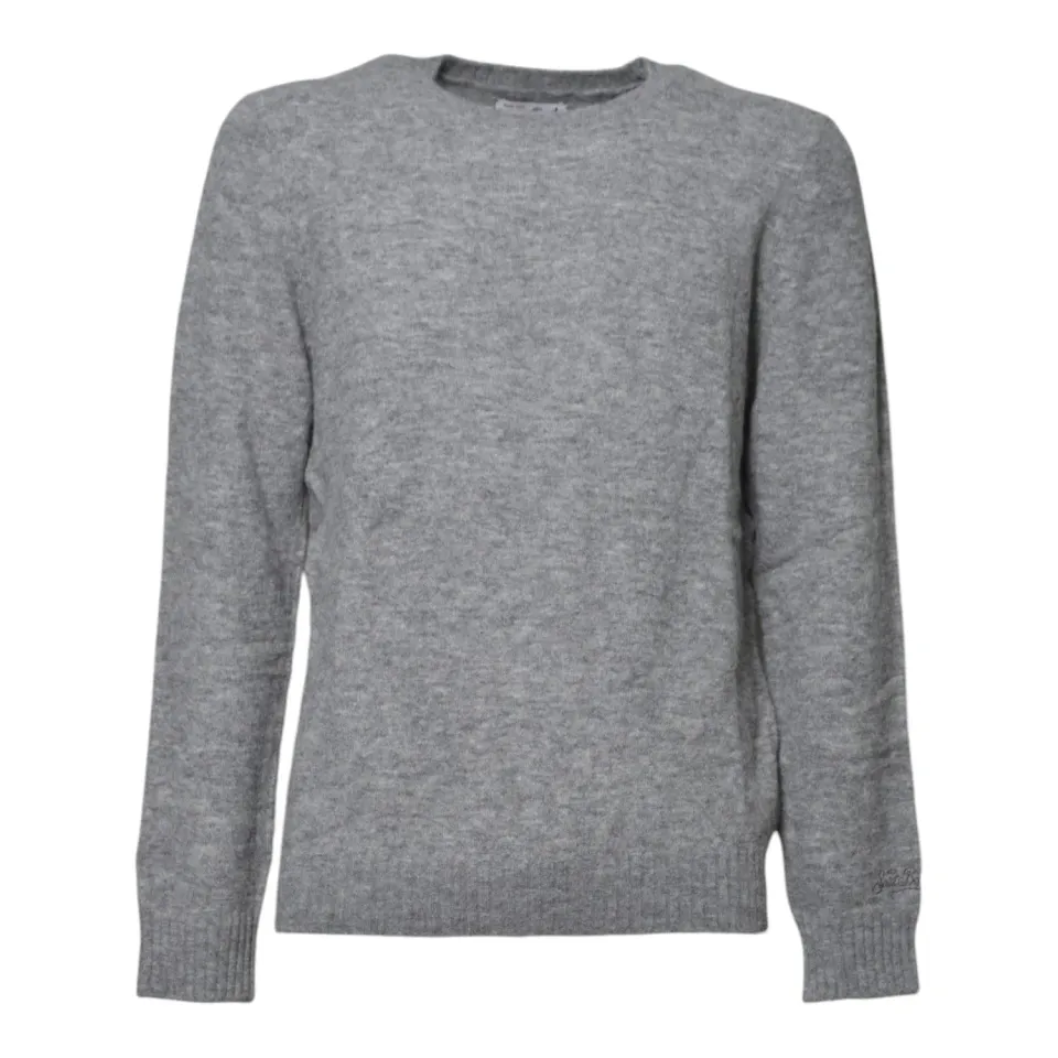 Saint Barth Regent REGE006 maglione alpaca grigio
