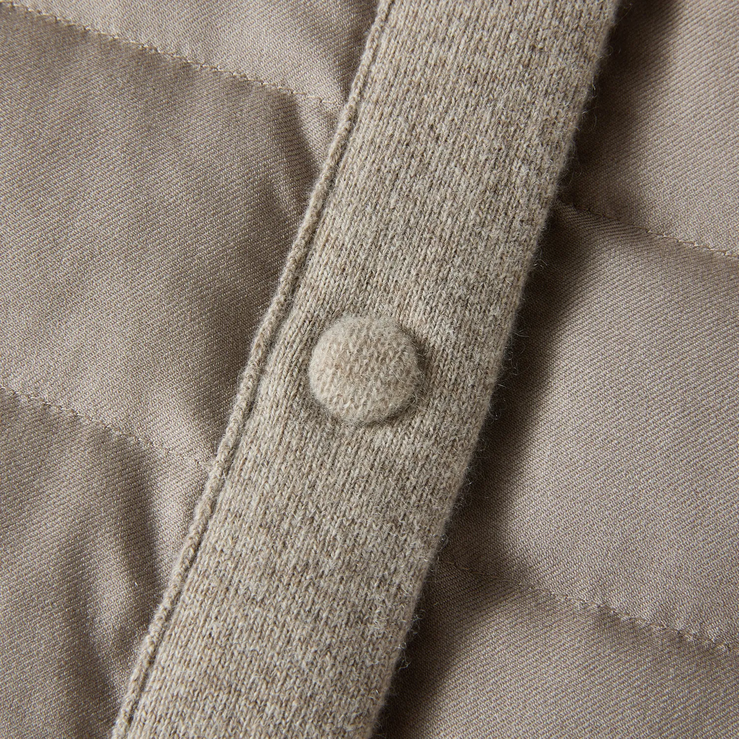 PORTS Beige Wool-Cashmere giacca beige in lana