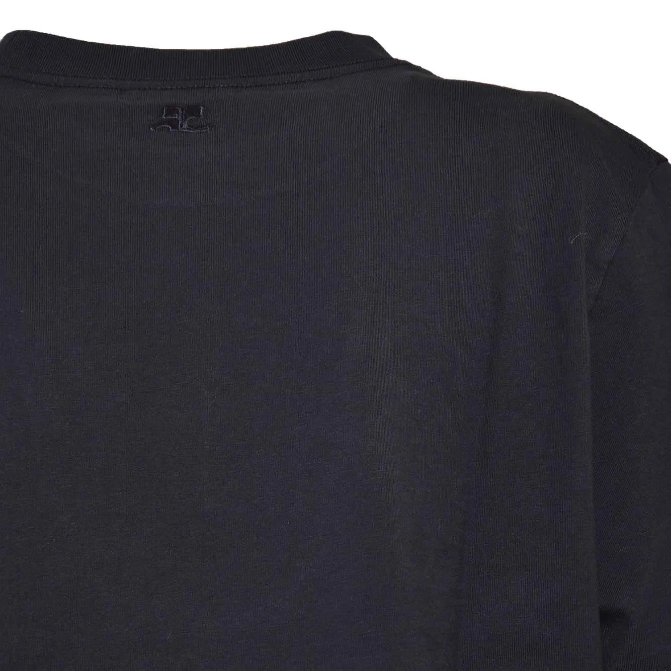 Courregès AC VESJTS008JS0107 t-shirt nera cotone