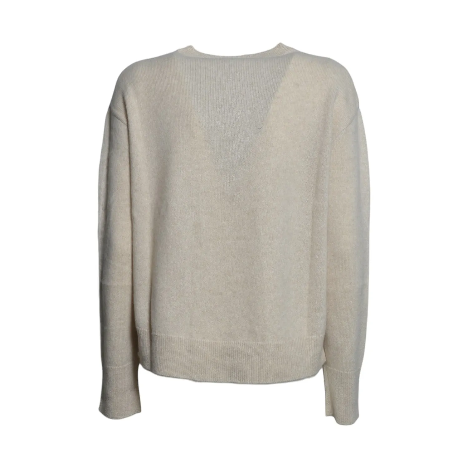 S Max Mara Fata cardigan cashmere beige chiaro taglia M