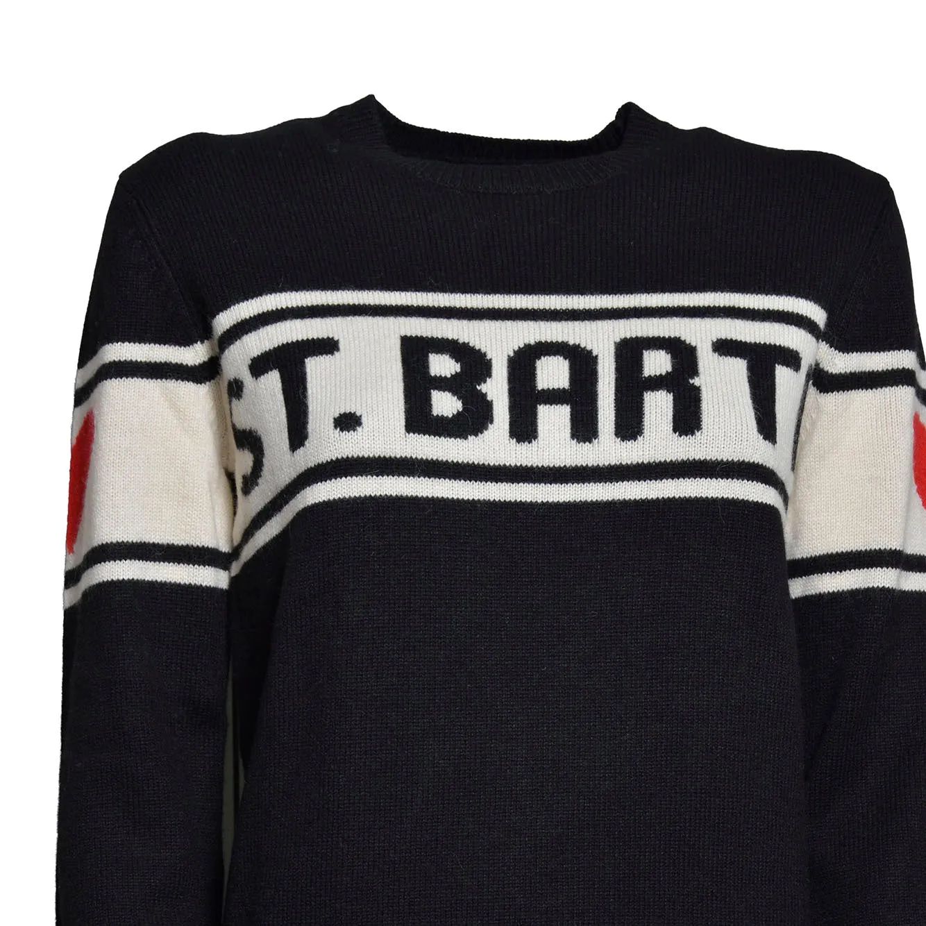Saint Barth QUE0010STBARTH cardigan nero XS maglione