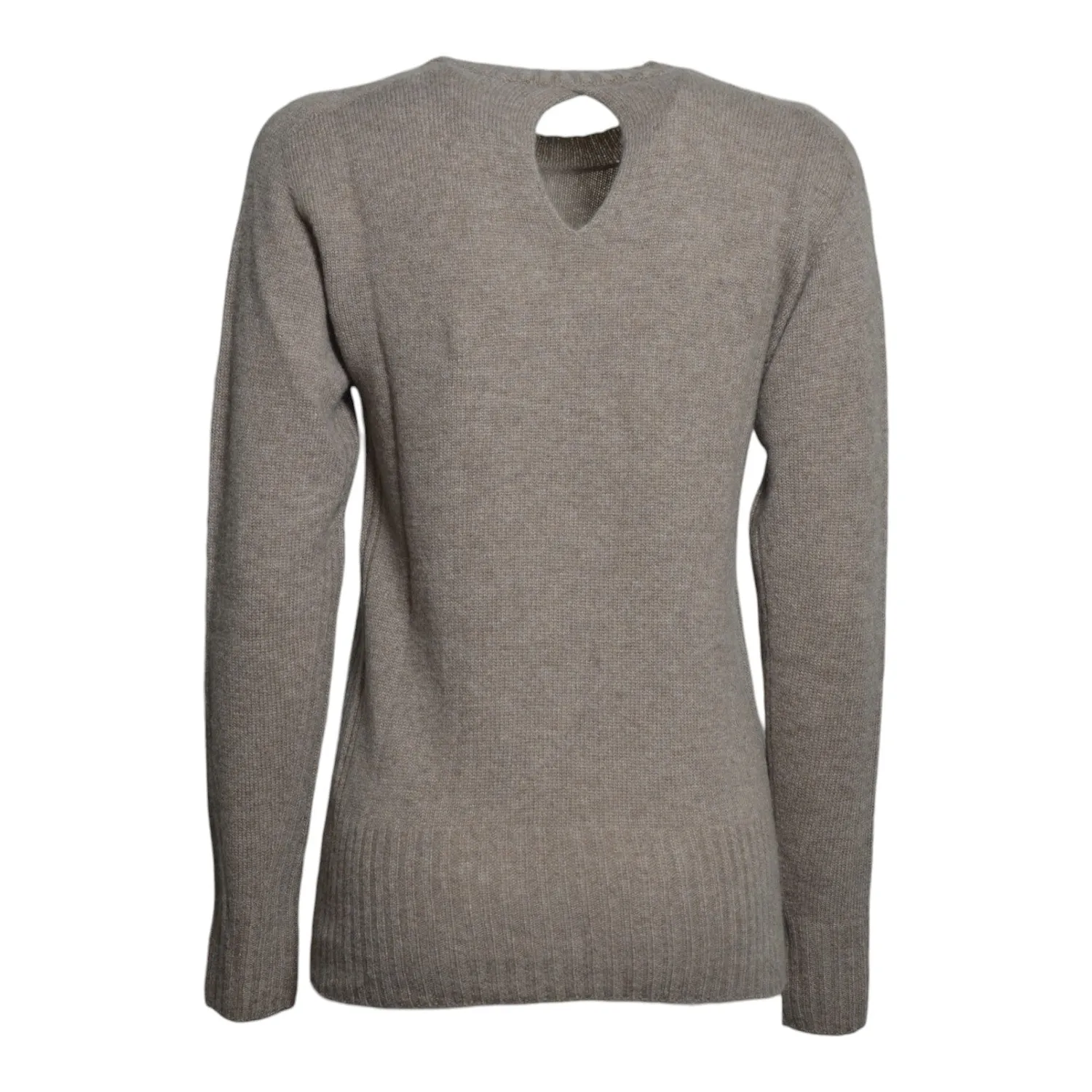 Solotre M3AC0015ACU14S cardigan donna fango marrone