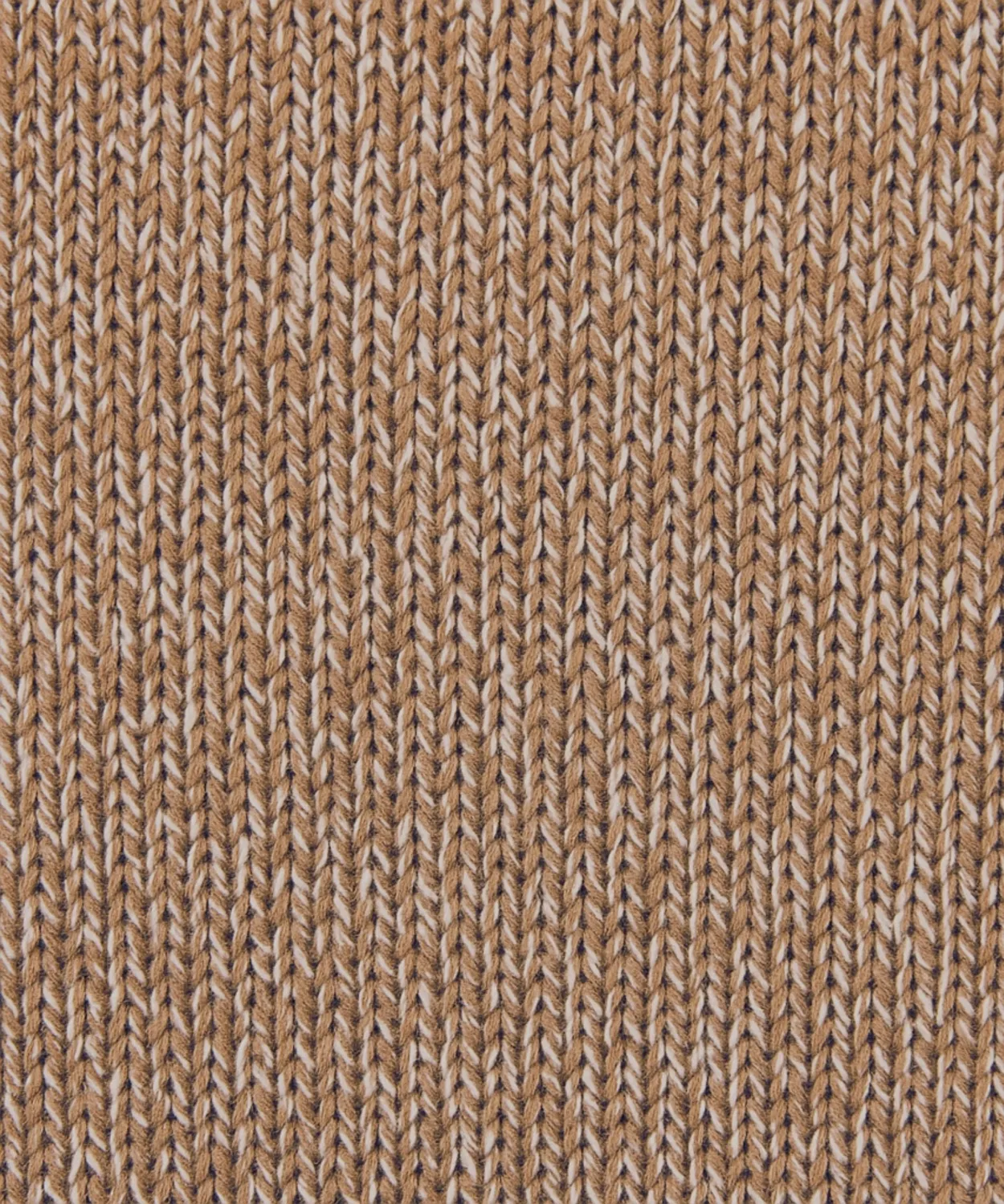 Rodier cardigan corto mélange marrone bottoni