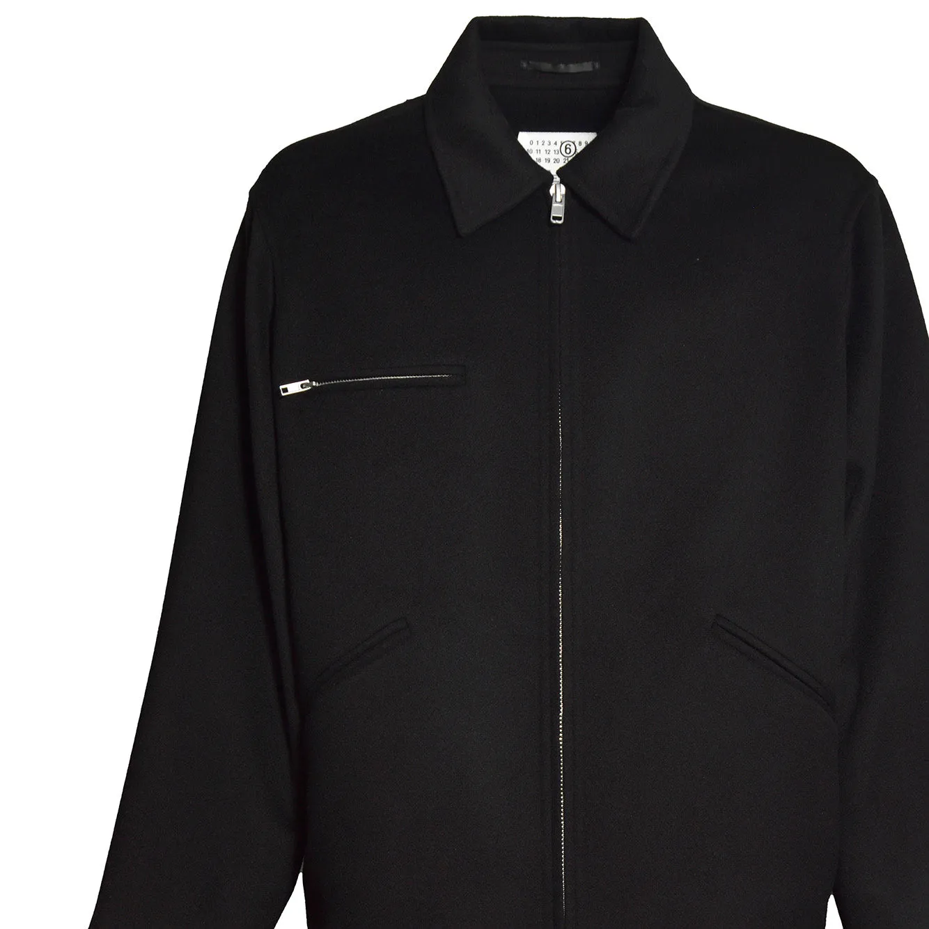 MM6 Maison Margiela SH0AM0099 giubbotto nero uomo 50 52