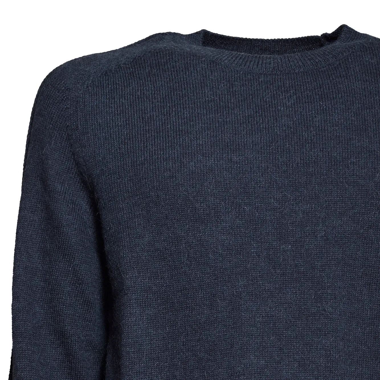 Our Legacy True Roundneck M4263TC Maglia Alpaca Antracite