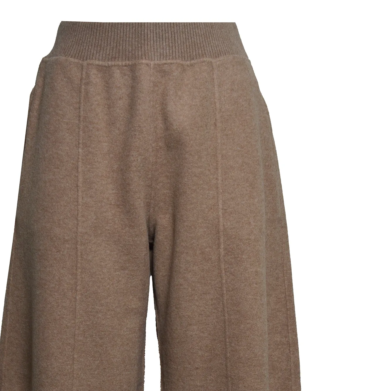 Max Mara 2621786013600 pantalone beige lana cashmere