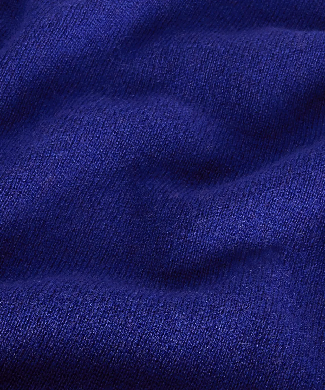 Rodier Poncho Cashmere Blu Oltremare 100% Cashmere