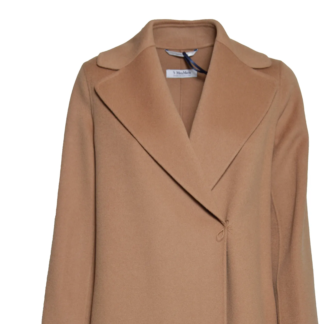 S Max Mara Poldo cappotto cammello 100% lana vergine