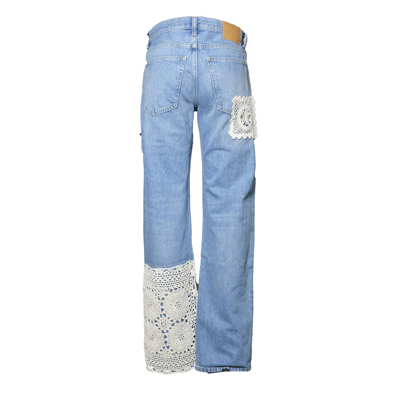 Alanui LWYA019R26DEN002 jeans azzurro cotone donna