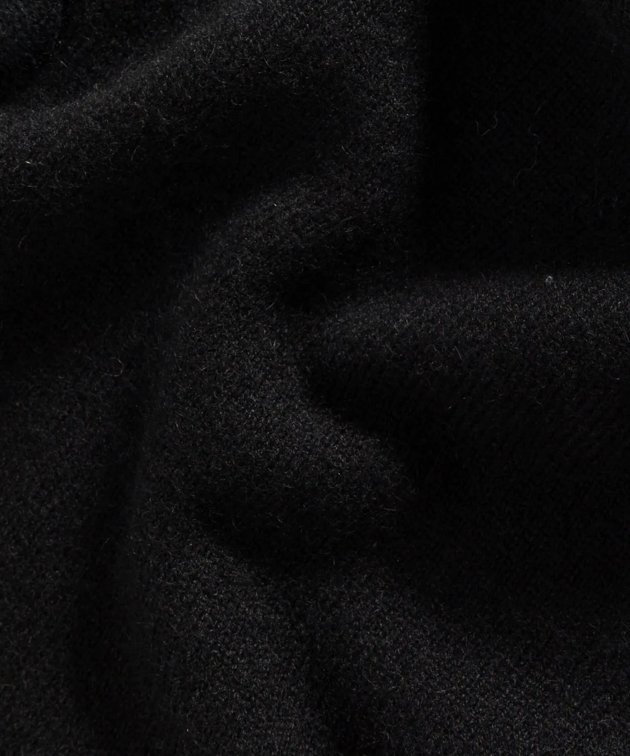 Rodier cardigan corto cashmere girocollo nero donna