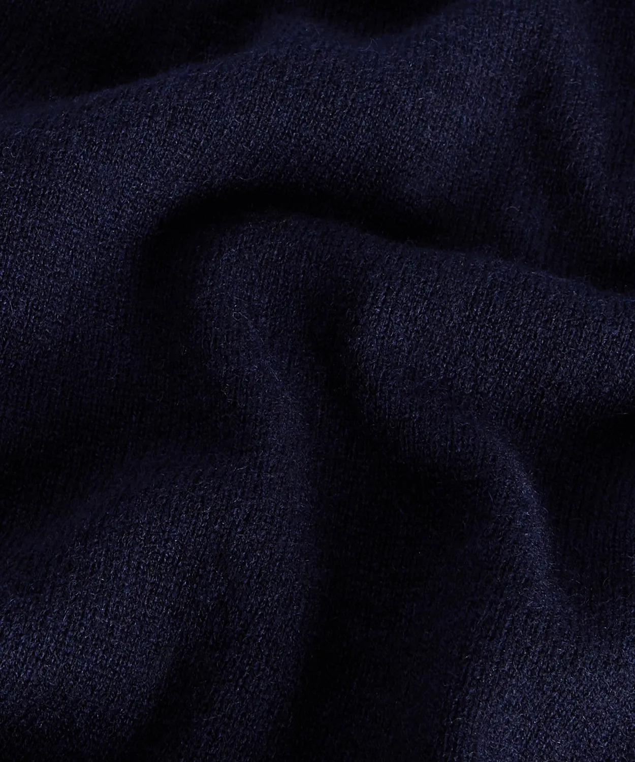 Rodier Poncho Cashmere Blu Navy