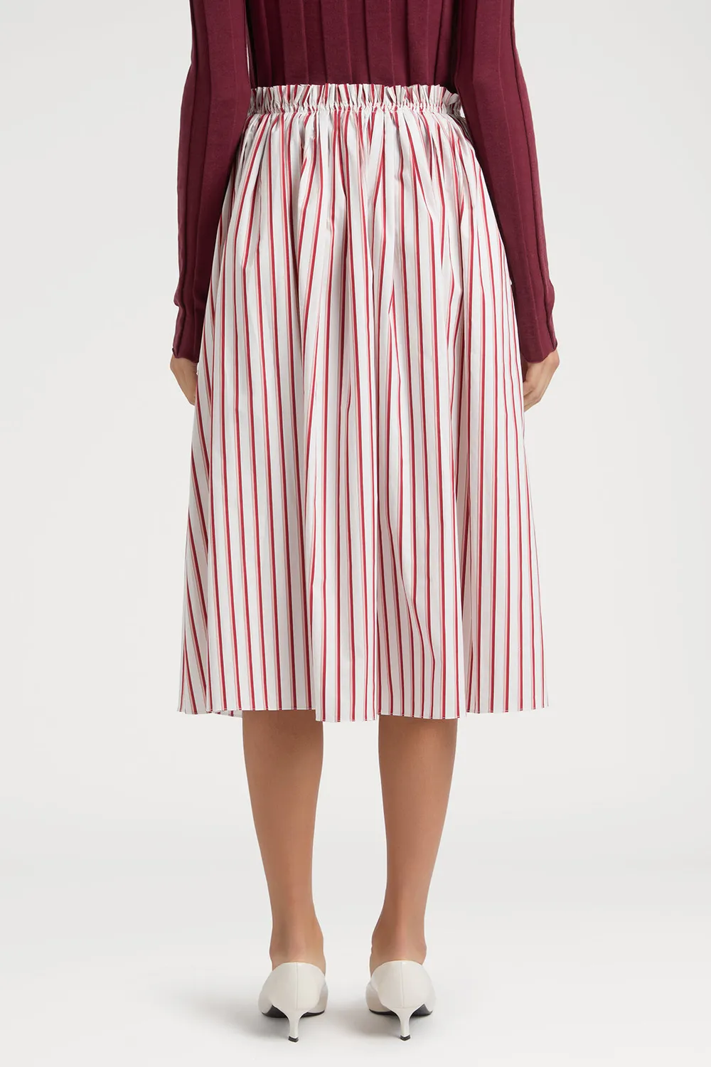 PORTS 1961 Amalfi PW125XXL10 gonna righe bianco rosa