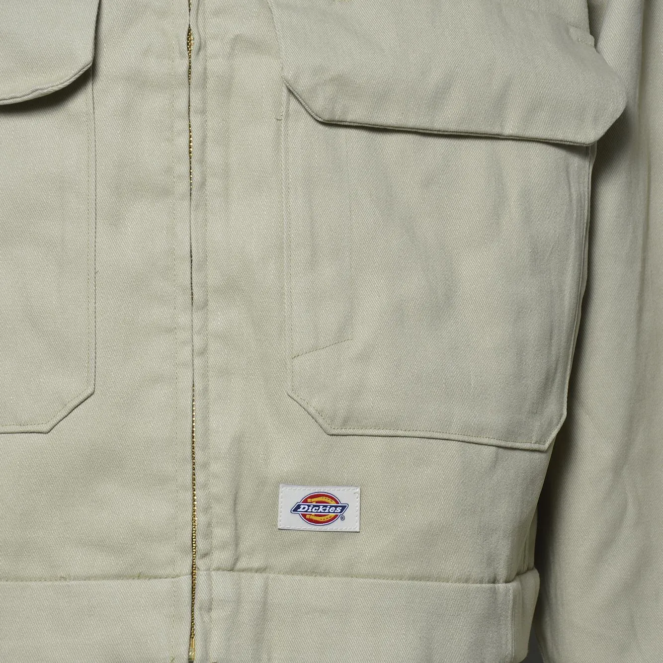 Dickies Hemp Twill Trucker giacca beige eucalyptus