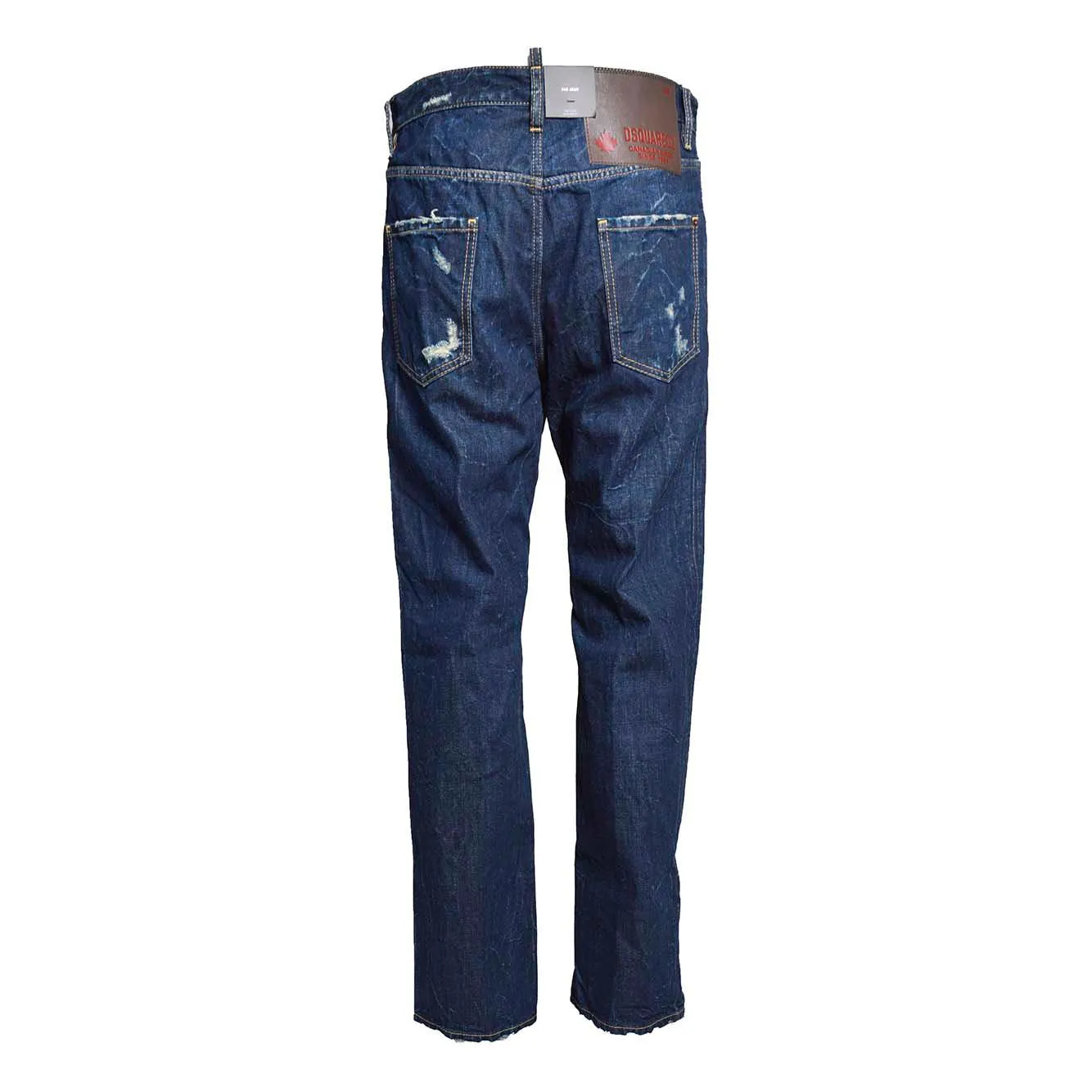 Dsquared2 642 jeans blu scuro 44 in cotone