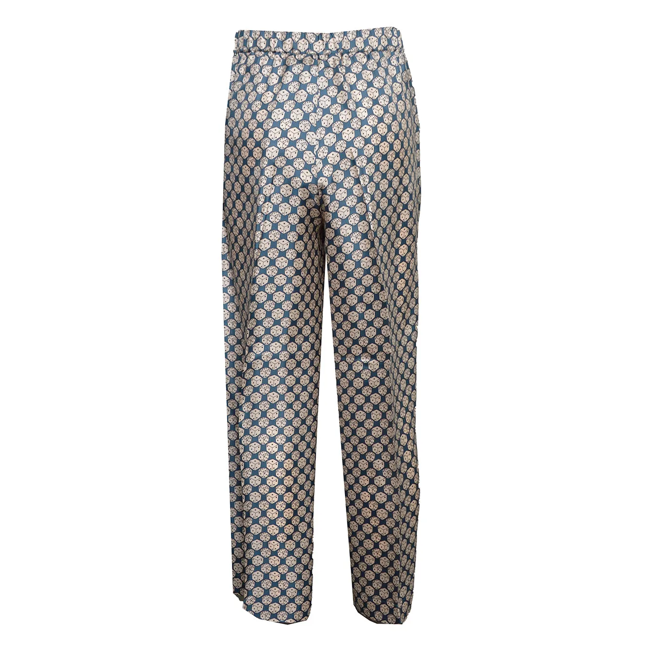 Max Mara Timeless 2629136022600 Grazia pantalone blu seta