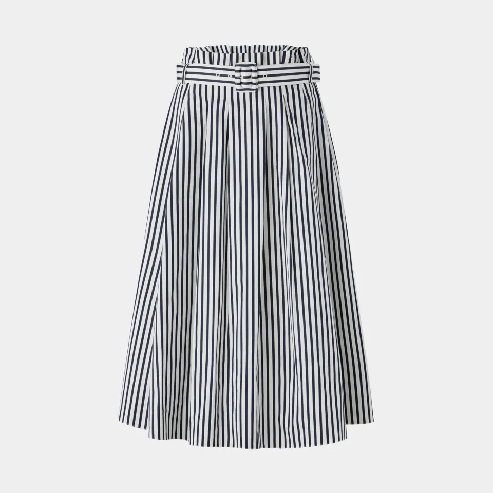 PORTS SU8S012XFD074 gonna midi righe cintura