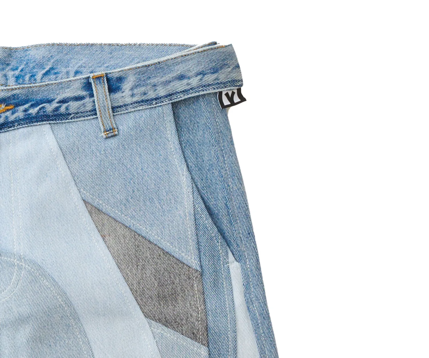Marcello Pipitone Olimpia 2 jeans loose cotone riciclato