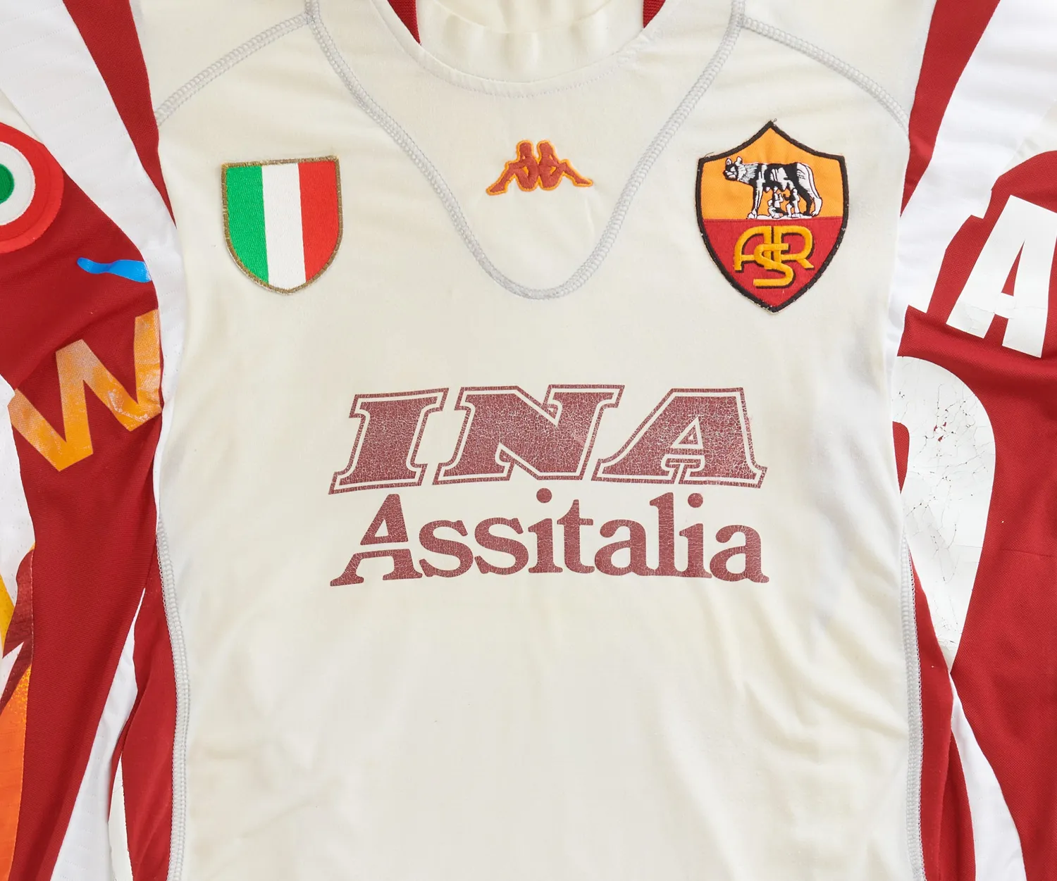 Marcello Pipitone Roma 02.08.03 maglia calcio pezzo unico M
