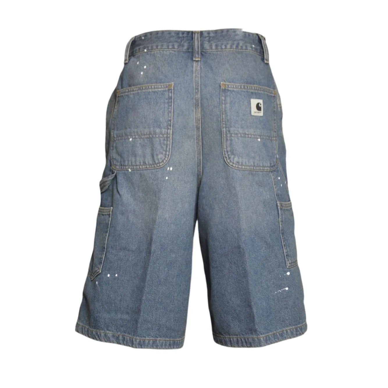 Carhartt WIP Nixon I037025 shorts denim blu donna