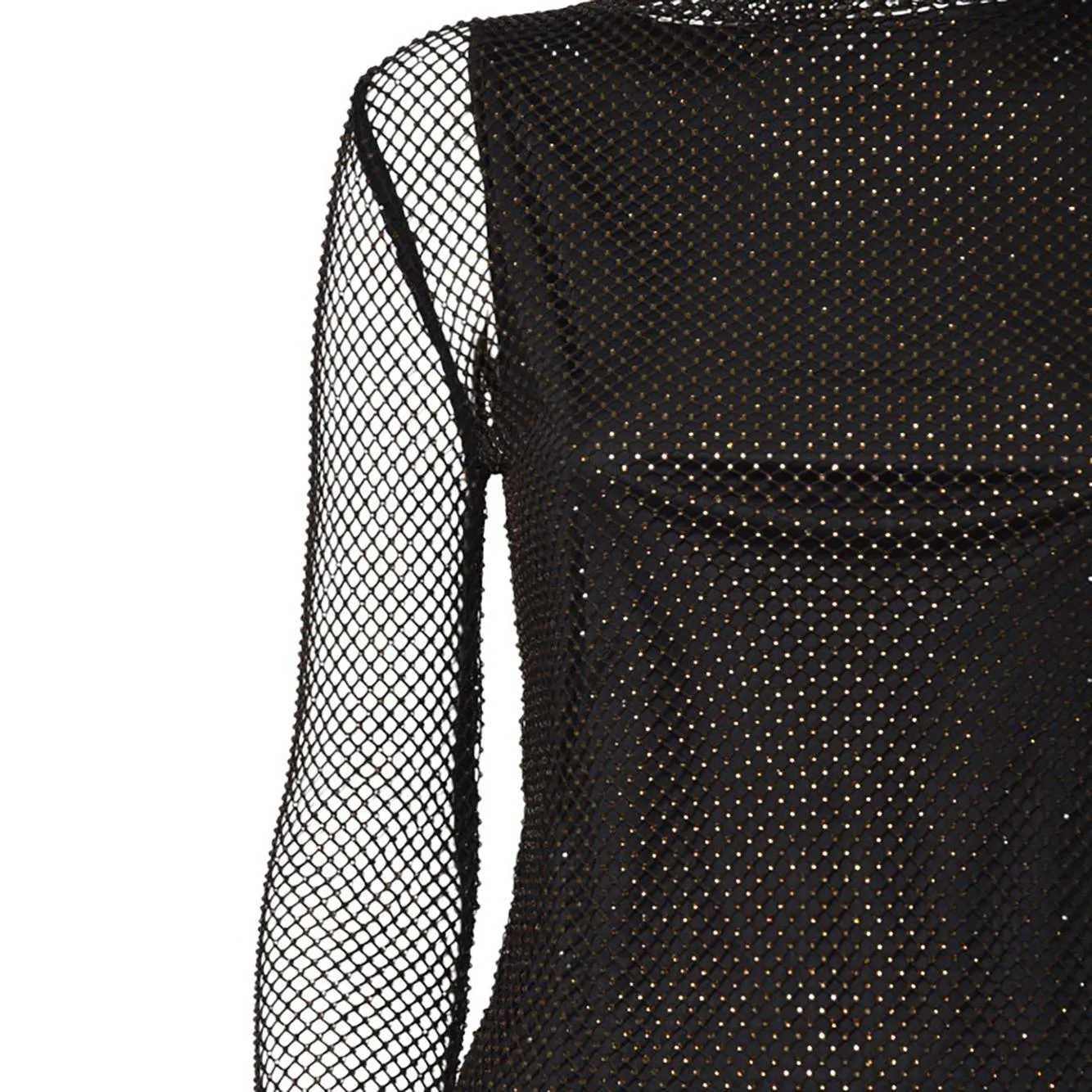 Sportmax Gerarda top nero con sottoveste