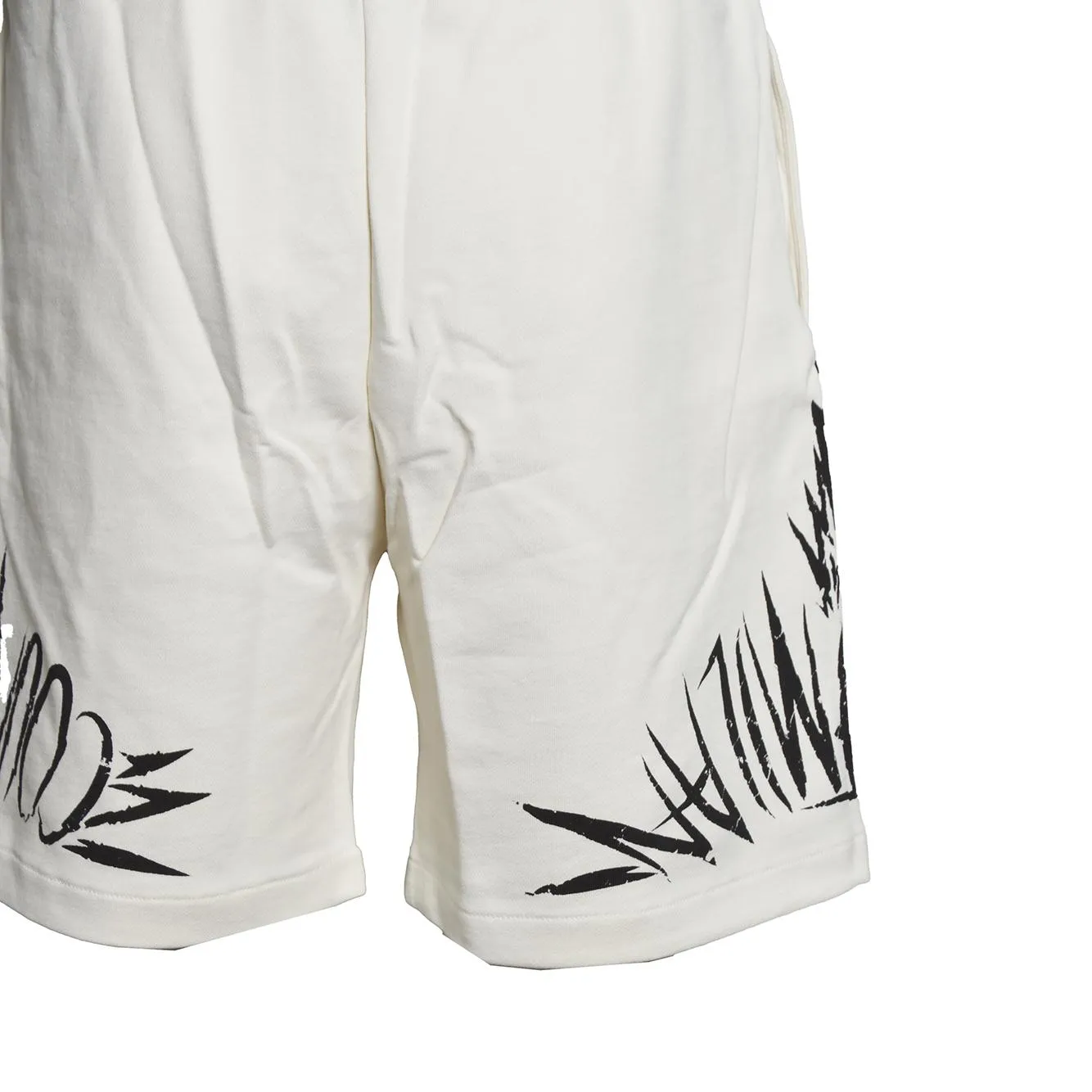 Marcelo Burlon S6CMMABE005 bermuda bianco cotone
