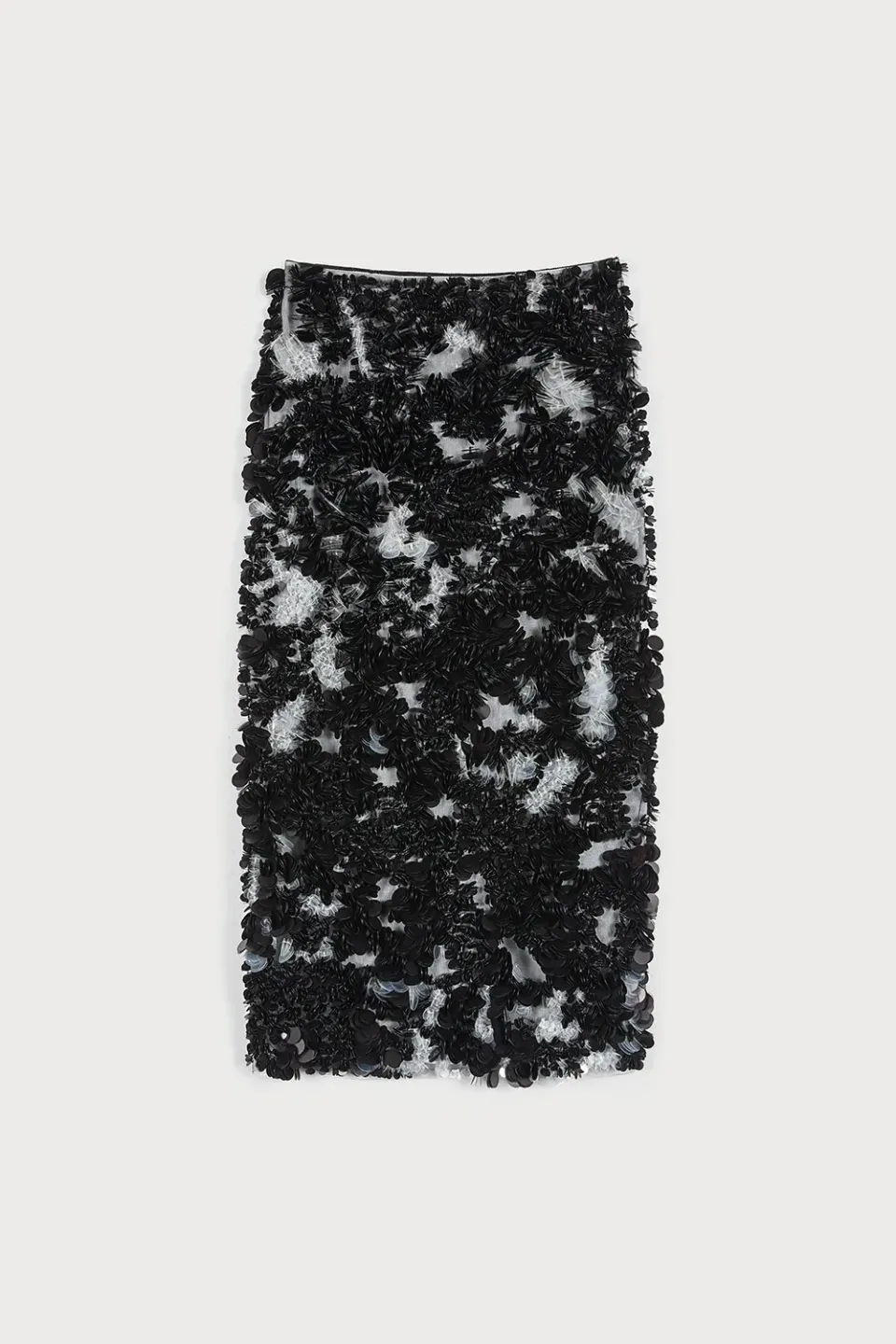 Ports 1961 Monochrome Sequin gonna nera paillettes