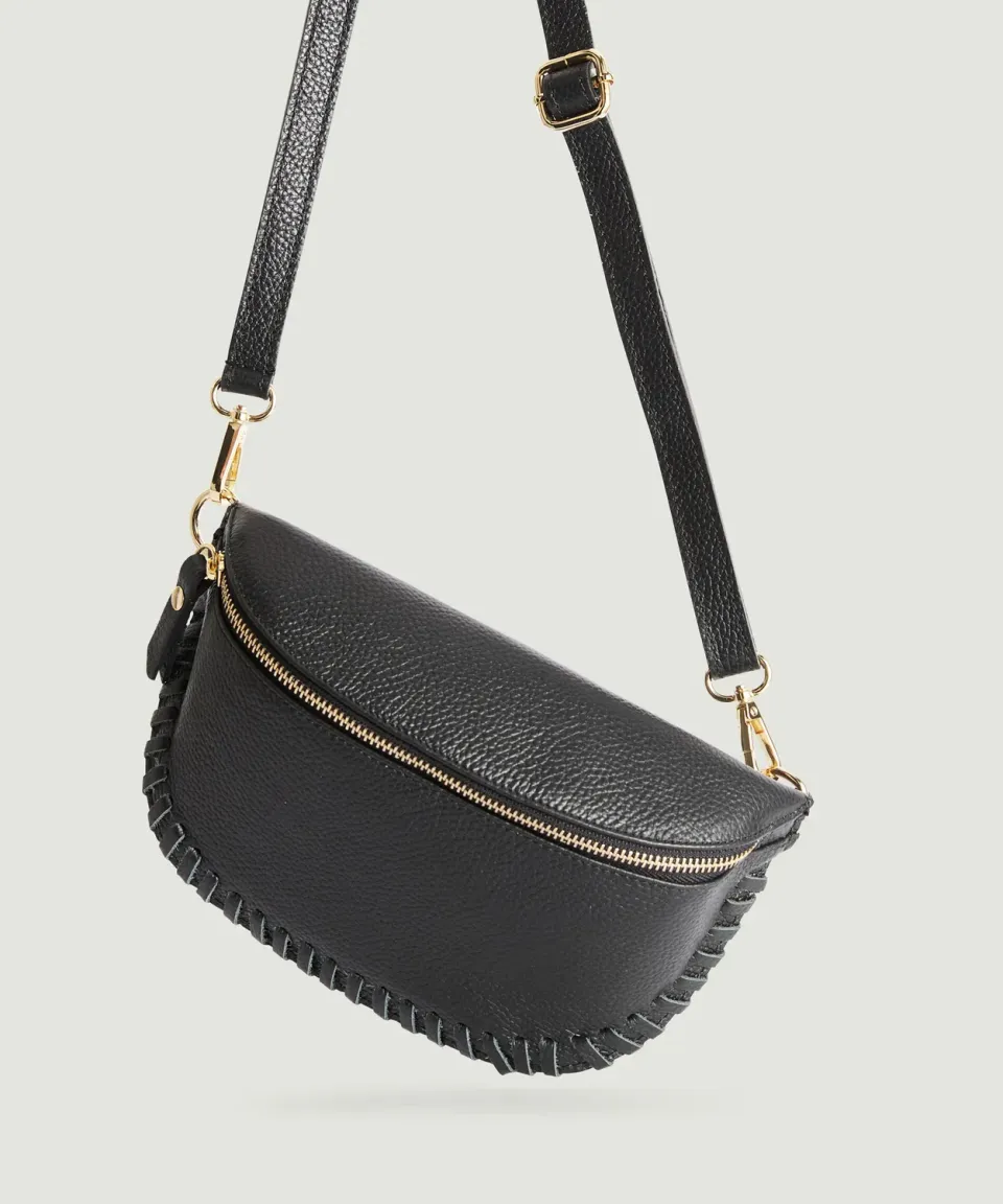 Rodier Marsupio Lily Pelle Nero Tracolla