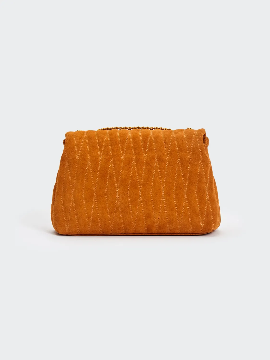 Vicolo Belleville Maxi borsa a tracolla cuoio pelle